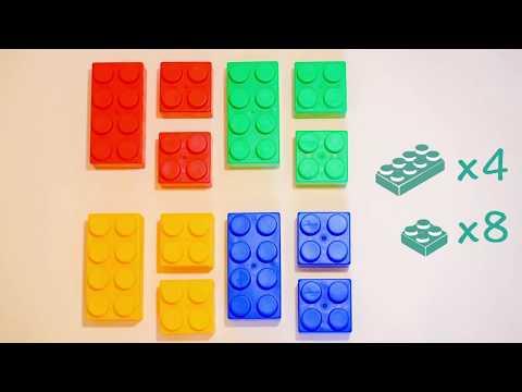 UNiPLAY Soft Building Blocks Plump Series 12pcs (#UN1012PR) Unboxing