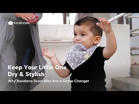 REVIEW: BANDANA DROOL BIBS FOR BABIES & TODDLERS BY KEABABIES | BOYS & GIRLS