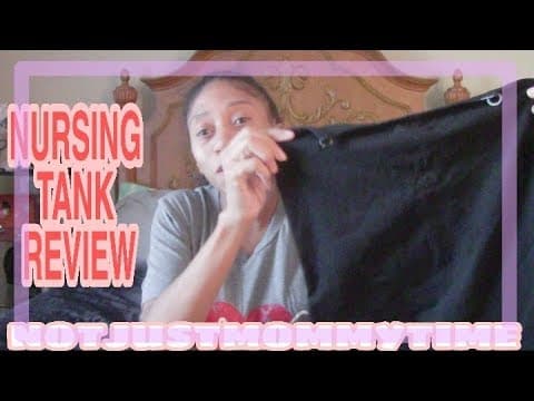 UNDERCOVER MAMA NURSING TANKS// REVIEW // THIRD TRIMESTER