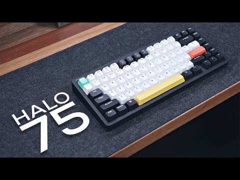 NuPhy Halo75 REVIEW! - BEST Sounding Pre-Built Keyboard
