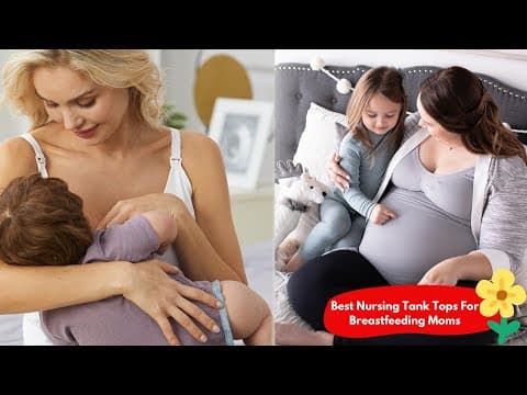 ✅Top 5 Best Nursing Tank Tops Reviews For Breastfeeding Moms