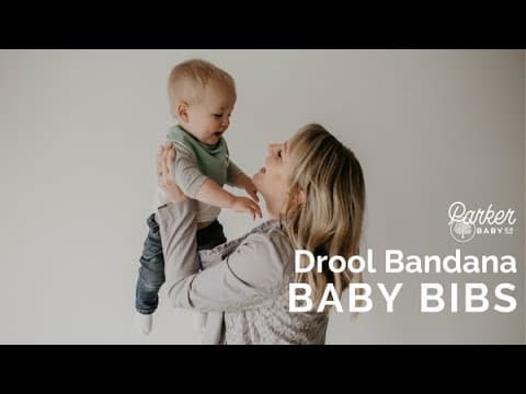 Parker Baby Co. Drool Bandana Bibs