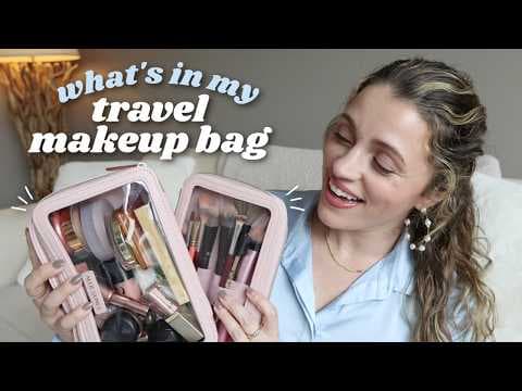 What's in my travel makeup & toiletry bags? ✈️ ✨ + some new amazon faves!