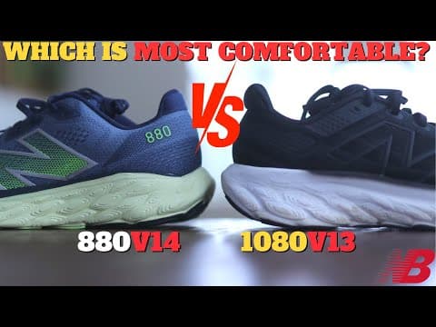Which Is MOST COMFORTABLE? New Balance Fresh Foam X 880v14 vs 1080v13