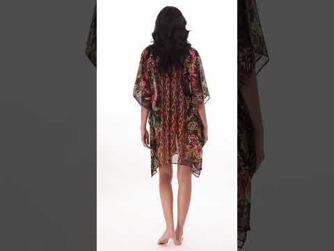 Miraclesuit Women's Botanico Caftan Cover up | SwimOutlet.com