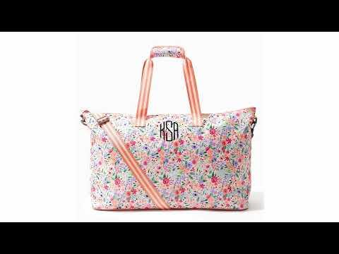 Monogrammed Weekend Bag