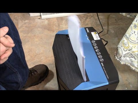 Costco Royal 8-Sheet Microcut Paper Shredder 805MC Item# 1302940 Review and Test
