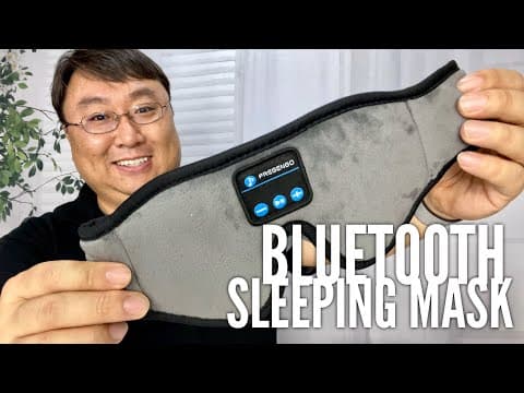 Best Bluetooth Sleep Eye Mask Headphones by FREGENBO Review