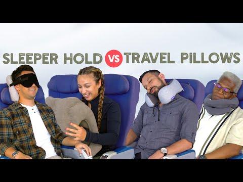 Travel Pillows vs. Sleeper Hold -- Which is the World's Best?