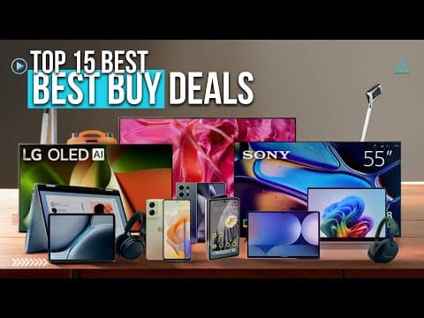 Best Buy Black Friday Deals 2024 - Top 15 Best Electronics Deals (Tablets, Phones, TVs, Laptops)