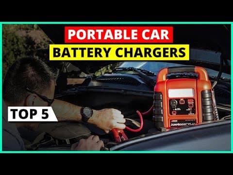 Best Portable Car Battery Chargers 2025 - Top 5 Car Battery Chargers