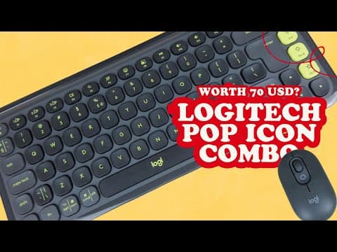 Logitech Pop Icon Combo Review: Best Budget Bluetooth Keyboard & Mouse for Multi-Device Setup?