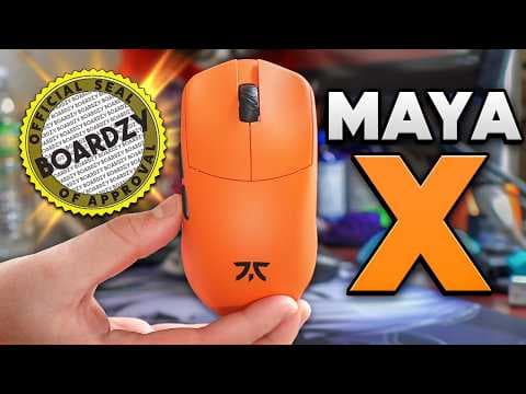 Fnatic X Lamzu MAYA X Mouse Review! LAMZUS BEST (shocking)