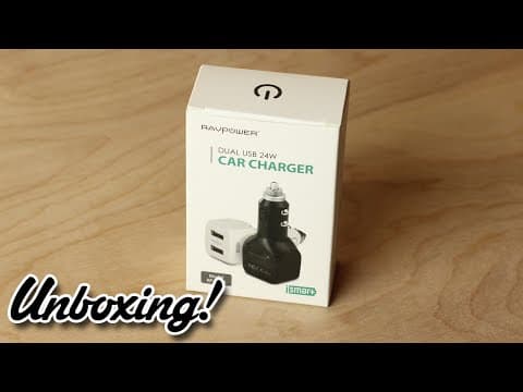Unboxing: RAVPower Dual USB Car Charger RP-CC02