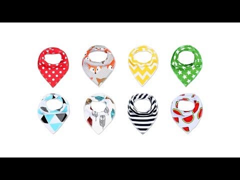 Bandana Drool Bibs