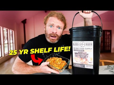 I Tried Survival Food - Good or Gross?