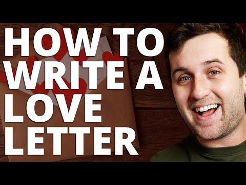 How To Write A Love Letter