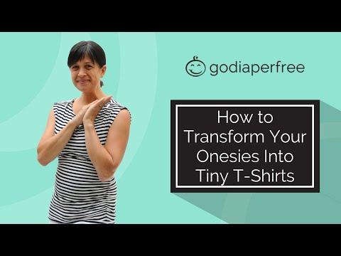 How to Transform Your Onesies Into Tiny T-Shirts