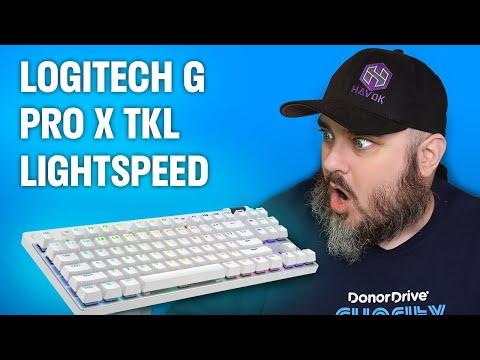 LOGITECH G PRO X TKL LIGHTSPEED Keyboard Unboxing | #LogitechGPartner