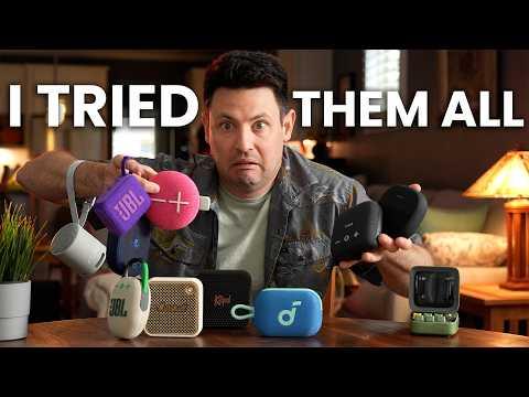 I Compared 10 Mini Bluetooth Speakers to Find the BEST!