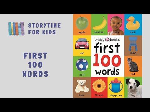 🍎🐶 First 100 Words by Priddy Books 🌻🚙 Vocabulary • Read Along @storytimeforkids123