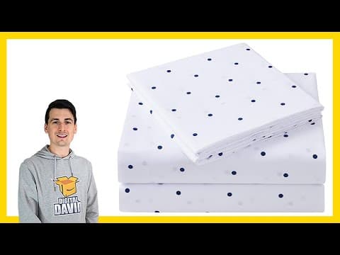 Mellanni Microfiber Bed Sheet Set Review