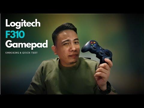 Logitech F310 Gamepad - Unboxing & Quick Test