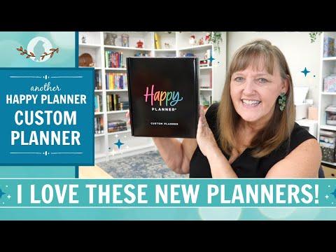 New Happy Planner Custom Planner Unboxing & Setup | I Love These Custom Planners!