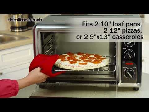 Toaster Oven | Hamilton Beach® | Countertop Oven with Convection and Rotisserie (31105)