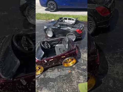 Kids ride on luxury toys with wheels and upgraded Lipo battery and brushless motor