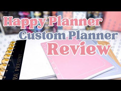 Unboxing and Reviewing the NEW Custom Planner from Happy Planner!