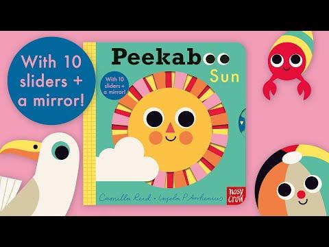 Take a look inside Peekaboo Sun – a brilliant summer board book for babies and toddlers!