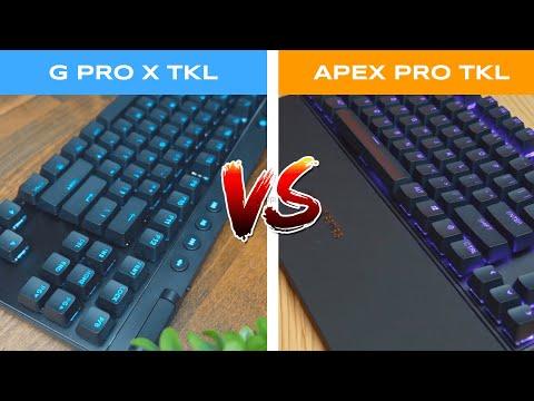 Logitech G PRO X TKL vs SteelSeries APEX PRO TKL 2023 Keyboard