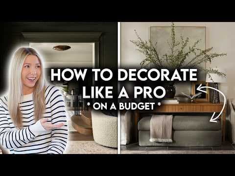 10 *EASY* HOME DECOR STYLING TRICKS TO ELEVATE YOUR HOME | DIY HACKS
