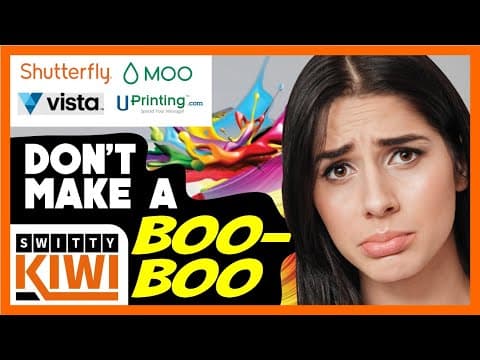 Vistaprint vs Uprinting vs Moo vs Shutterfly vs GotPrint vs Canvaspop vs Zazzle 2024🔶E-CASH S3•E126