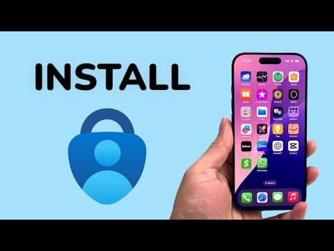 How To Install Microsoft Authenticator App on iPhone