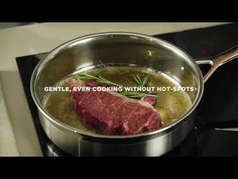 Le Creuset 3-ply Stainless Steel Saute Pan