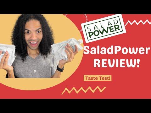 SaladPower Review! Prepared SMOOTHIE Delivery Service!