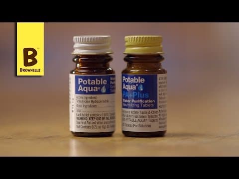 Potable Aqua Purification Tablets