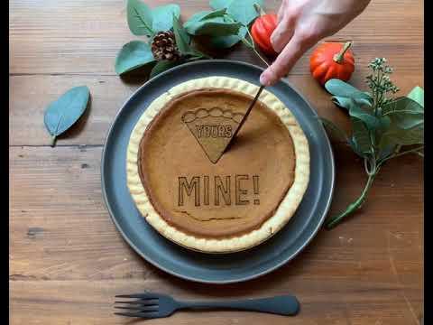 Laser Engrave Pumpkin Pie With Glowforge