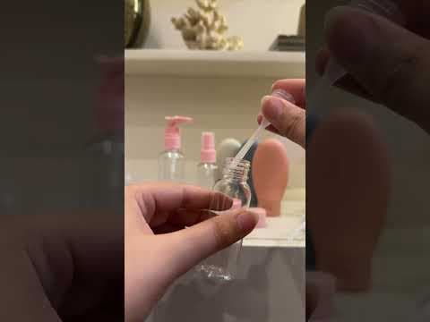 11pcs Travel Cosmetic Refillable Bottle Set