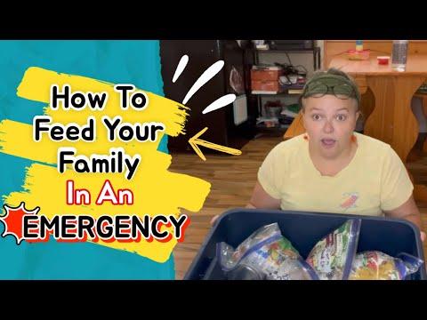 Feeding Your Family In An Emergency Situation || Cooking With Emergency Meal Kits