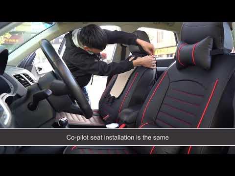 Car Seat Cover Full Set Installation Video