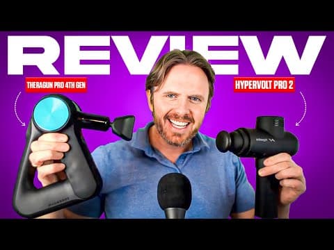Percussion Massage Gun Showdown: Hypervolt Pro 2 vs. Theragun Pro 4 - Which One Wins?