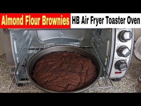 Almond Flour Brownies, Hamilton Beach Air Fryer Toaster Oven Recipe