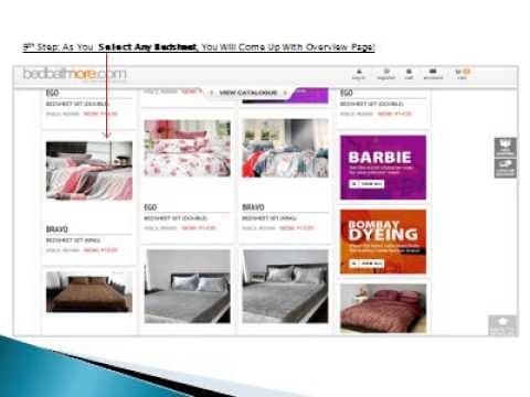 Easy Steps To Shop Bedsheets Online!
