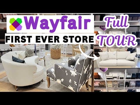 Exploring NEW Wayfair Furniture Store! FULL TOUR