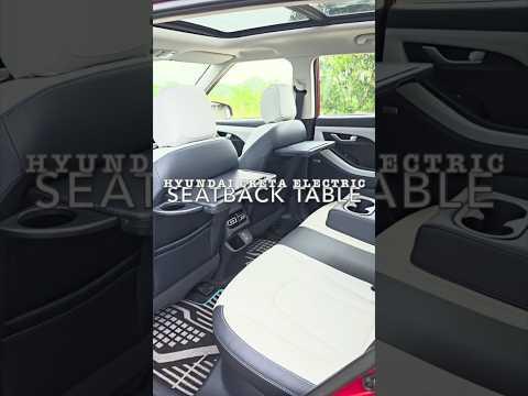 #Hyundai #Creta #Electric Seatback Tables