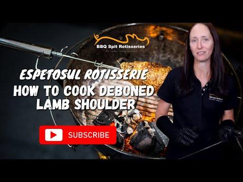 ESPETOSUL ROTISSERIE | How to Cook Deboned Lamb Shoulder