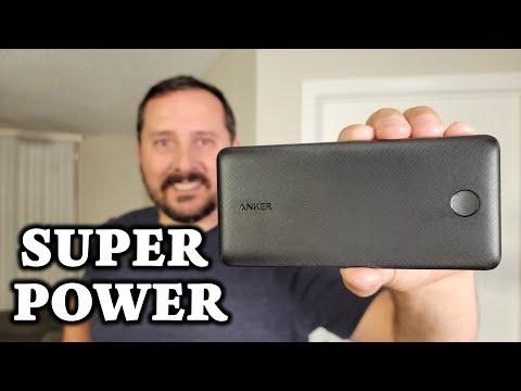 Anker Portable Charger, PowerCore Essential 20000mAh Power Bank with PowerIQ Technology